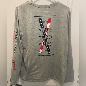 Vineyard Vines Long Sleeve Performance T-Shirt Men’s Size M NWT